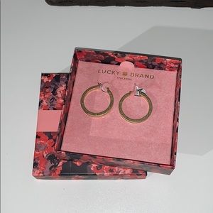 NEVER WORN • Hoop Earrings